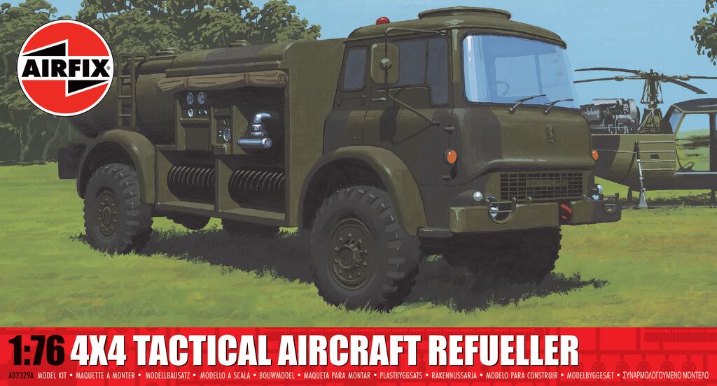 Airfix A02329A 1:76 4x4 Tactical Aircraft Refueller