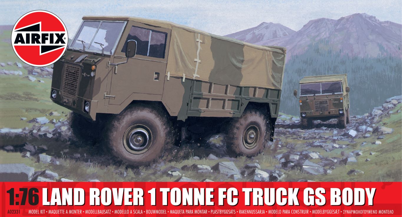 Airfix A02331 1:76 Landrover 1 Tonne FC Truck