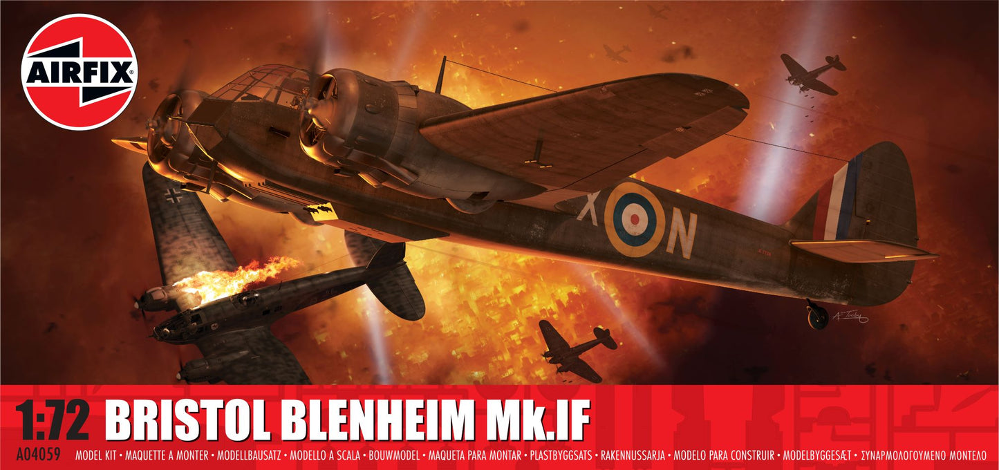 Airfix A04059 1:72 Bristol Blenheim Mk.IF