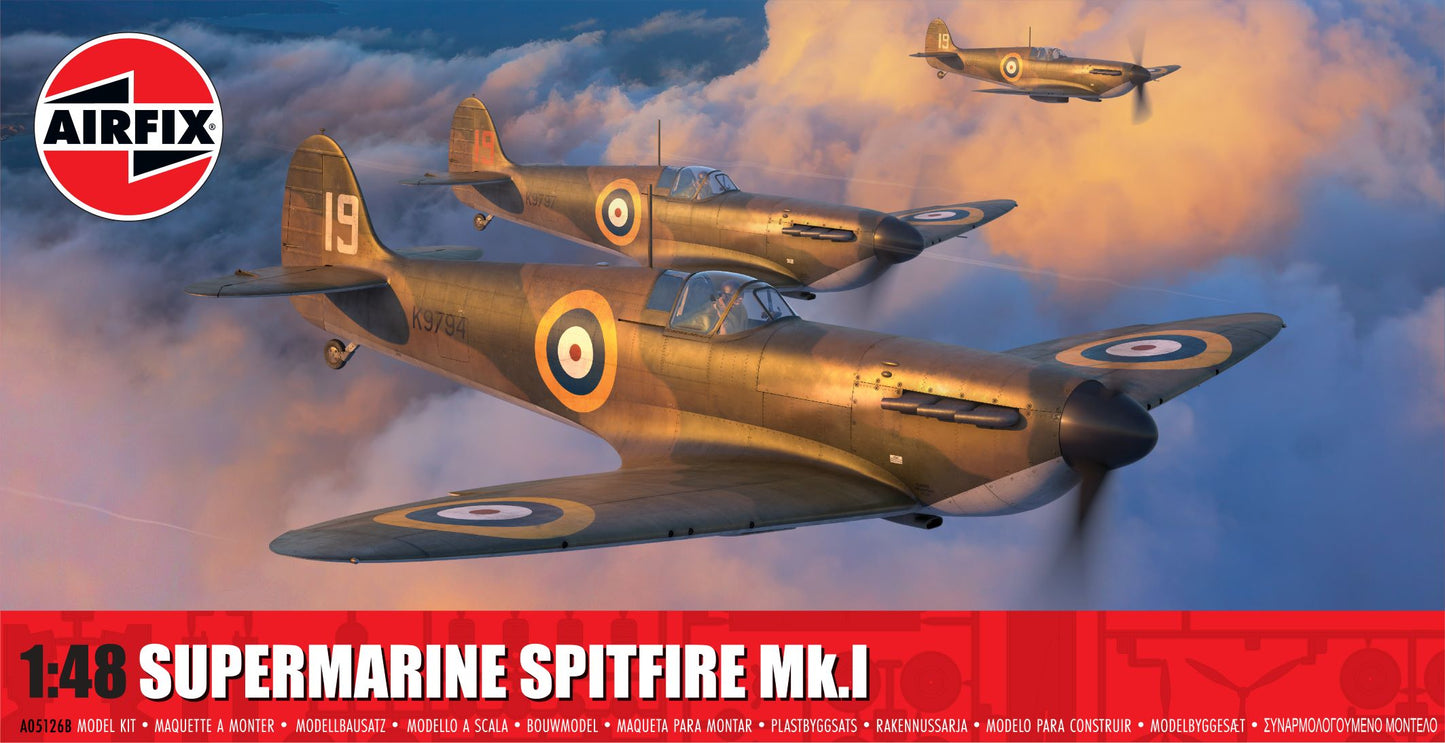Airfix A05126B 1:48 Supermarine Spitfire Mk.I