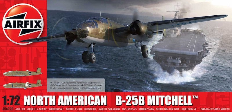 Airfix A06020 1:72 North-American B-25B Mitchell 'Doolittle Raid'