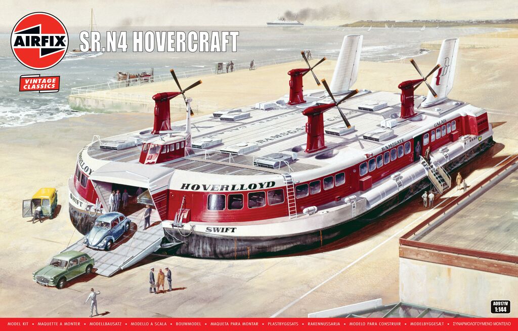 Airfix A09171V 1:144 SR.N4 Hovercraft