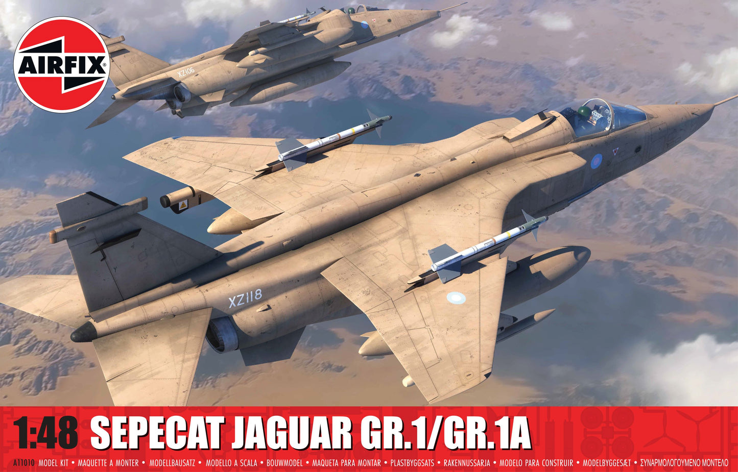 Airfix A11010 1:48 BAC/SEPECAT Jaguar GR.1/GR.1A