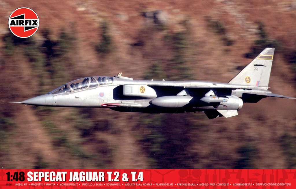 Airfix A11011 1:48 Sepecat Jaguar T.2 & T.4