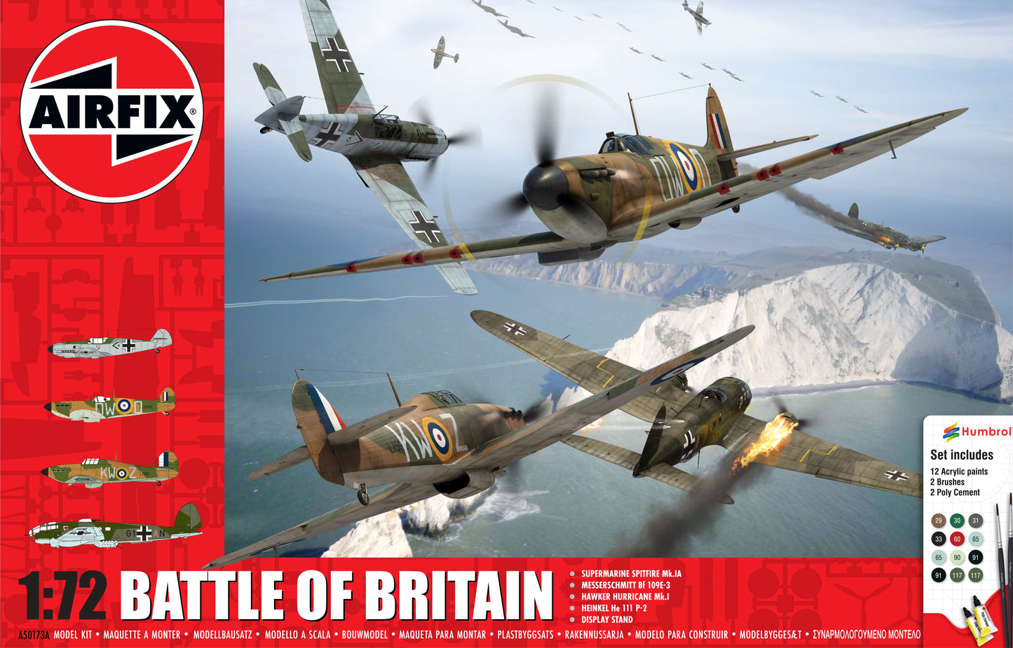 Airfix A50173A 1:72 Battle of Britain - 75th Anniversary Gift Set
