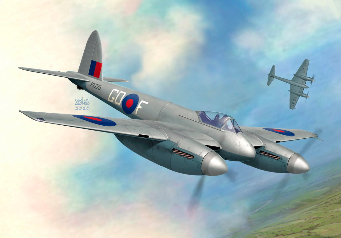 AZ Model AZM7651 1:72 de Havilland DH-103 Hornet F Mk.I filter