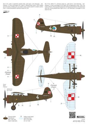 Azur 112 1:72 PZL P.11c 'First Shots'