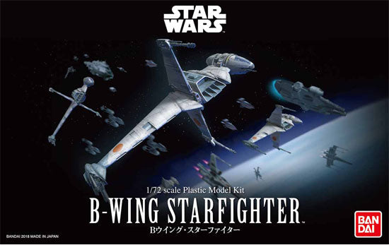 Bandai 01208 1:72 B-Wing Fighter