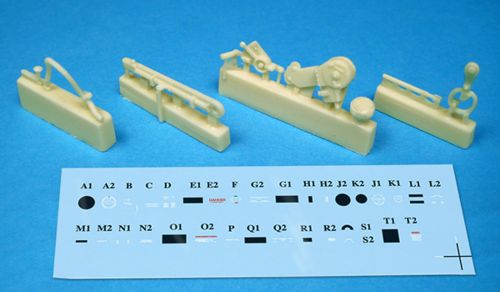 Barracuda Studios BCR32003 1:32 Supermarine Spitfire Mk.XIII/Mk.IXc Cockpit Upgrade Set