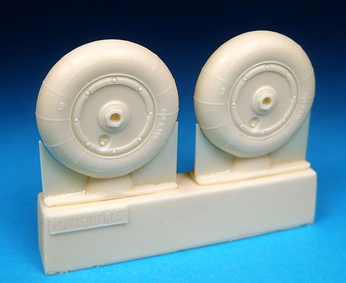 Barracuda Studios BCR32074 1:32 Messerschmitt Bf-109G-10/K-4 & Heinkel He-162A-2 Salamander Main Wheels