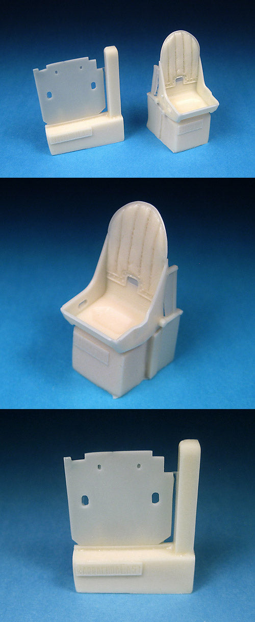 Barracuda Studios BCR32172 1:32 Supermarine Spitfire Mk.I-Mk.V Resin Seat with Backpad