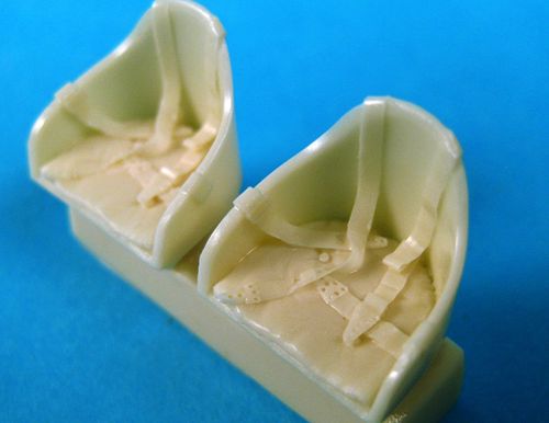 Barracuda Studios BCR48011 1:48 Albatros D.V and Albatros D.Va seat with seatbelts