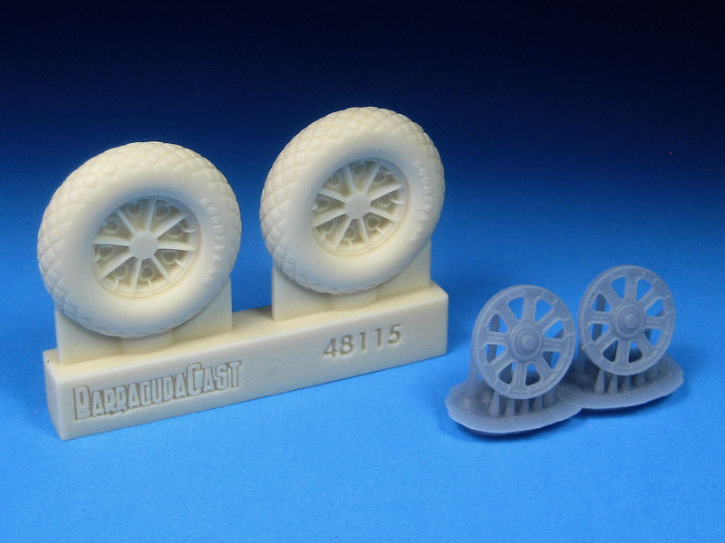 Barracuda Studios BCR48115 1:48 Vought F4U Corsair Diamond Tread Mainwheels