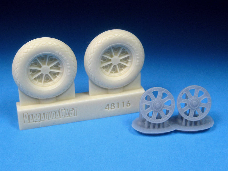 Barracuda Studios BCR48116 1:48 Vought F4U Corsair Postwar Tread Mainwheels
