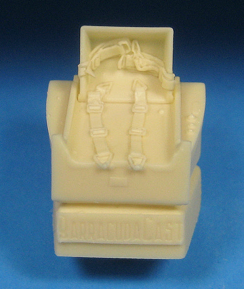 Barracuda Studios BCR48370 1:48 Bf-109G-6 and Bf-109G-14 Seat with Molded In Belts