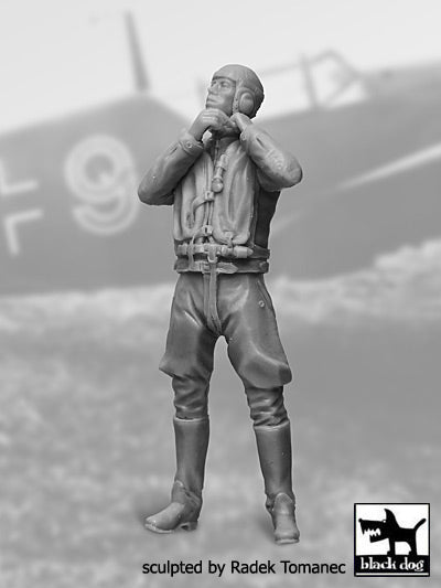 Blackdog F32040 1:32 Luftwaffe pilot N°3 figures