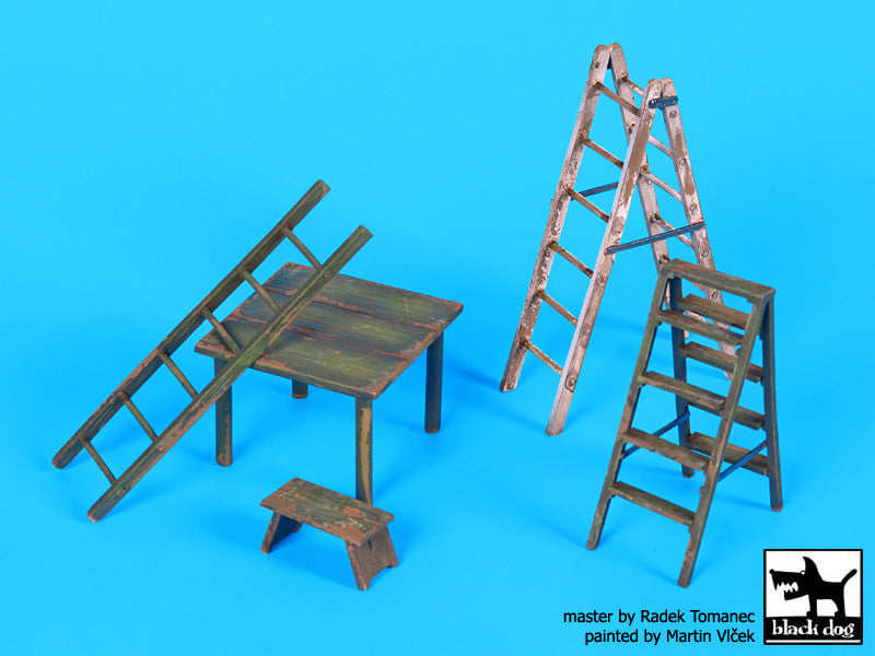 Blackdog F32064 1:32 ladders and tables