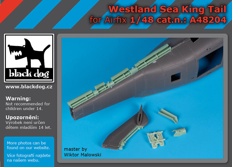 Blackdog A48204 1:48 Westland Sea King tail