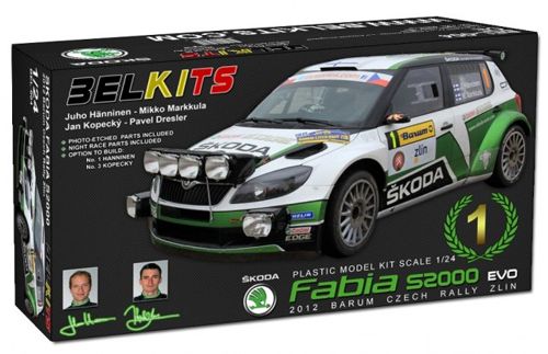 Bel Kits BEL004 1:24 Skoda Fabia S2000 Evo Rally