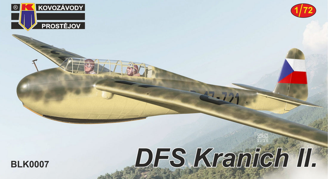 AZ Model BLK0007 1:72 DFS Kranich II 1 kit - 2x scheme, bagged, cardboard header