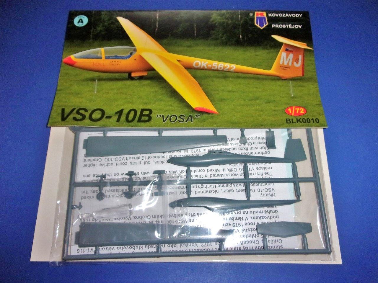Kovozavody Prostejov BLK0010 1:72 VSO-10B 'Vosa' new decals (Gliders)