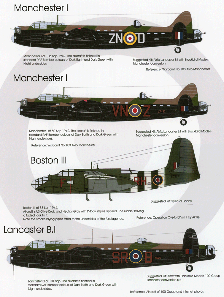 Blackbird Models BMD72050 1:72 RAF Bomber Command Pt:1