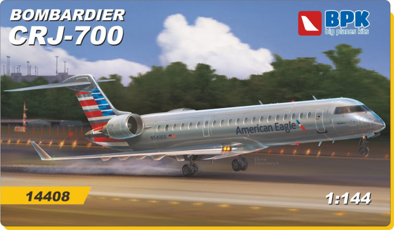 Big Planes Kits 14408 1:144 Bombardier CRJ-700 American Eagle