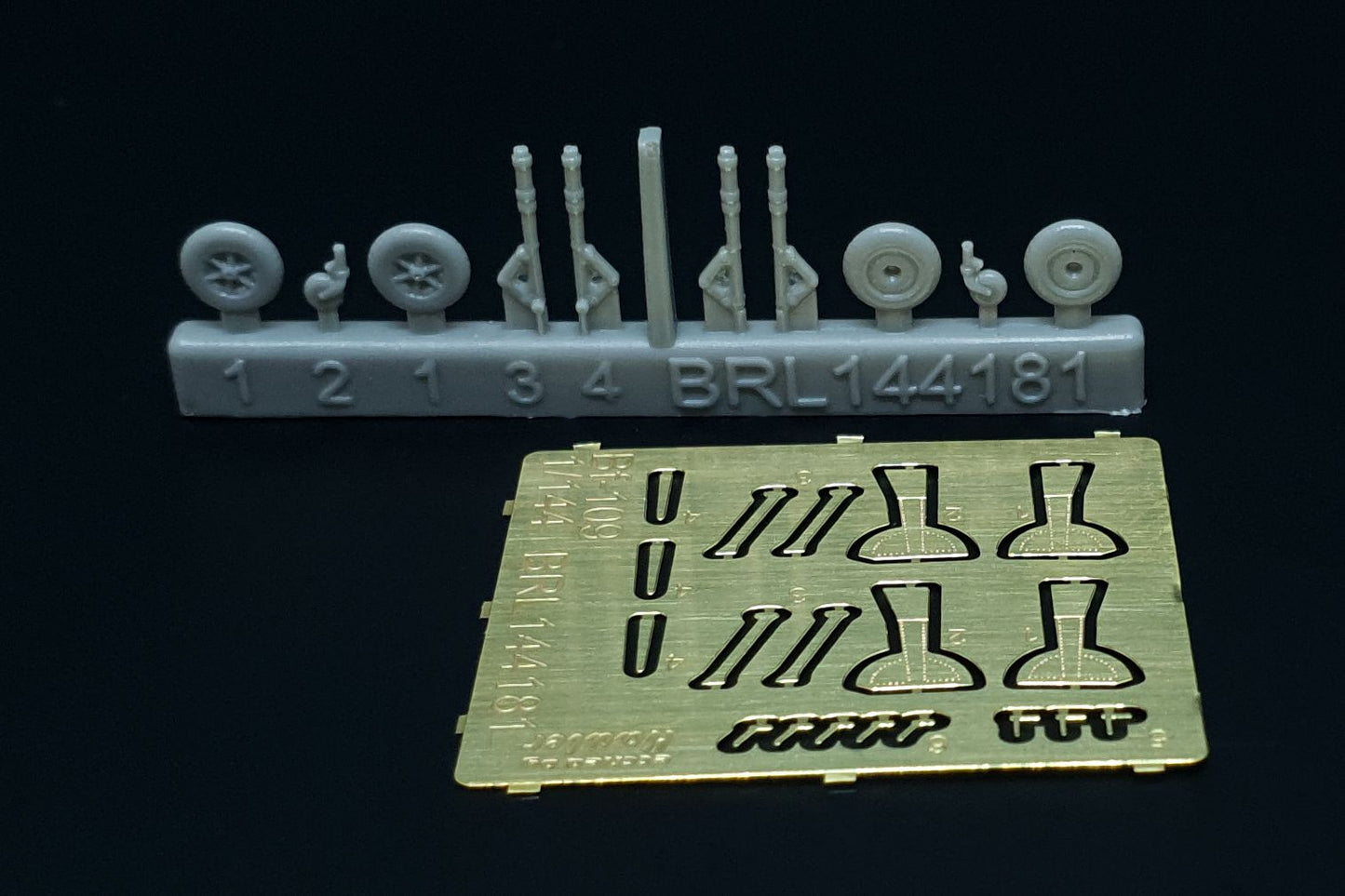 Brengun BRL144181 1:144 Messerschmitt Bf-109A-E Detail Set