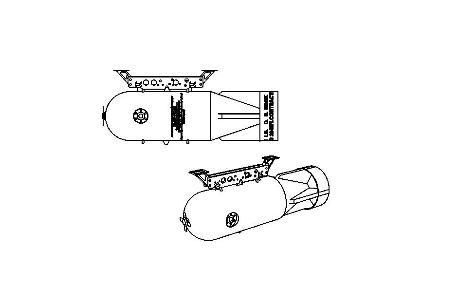 Brengun BRL48134 1:48 MK.XVII Depth Charge WWII