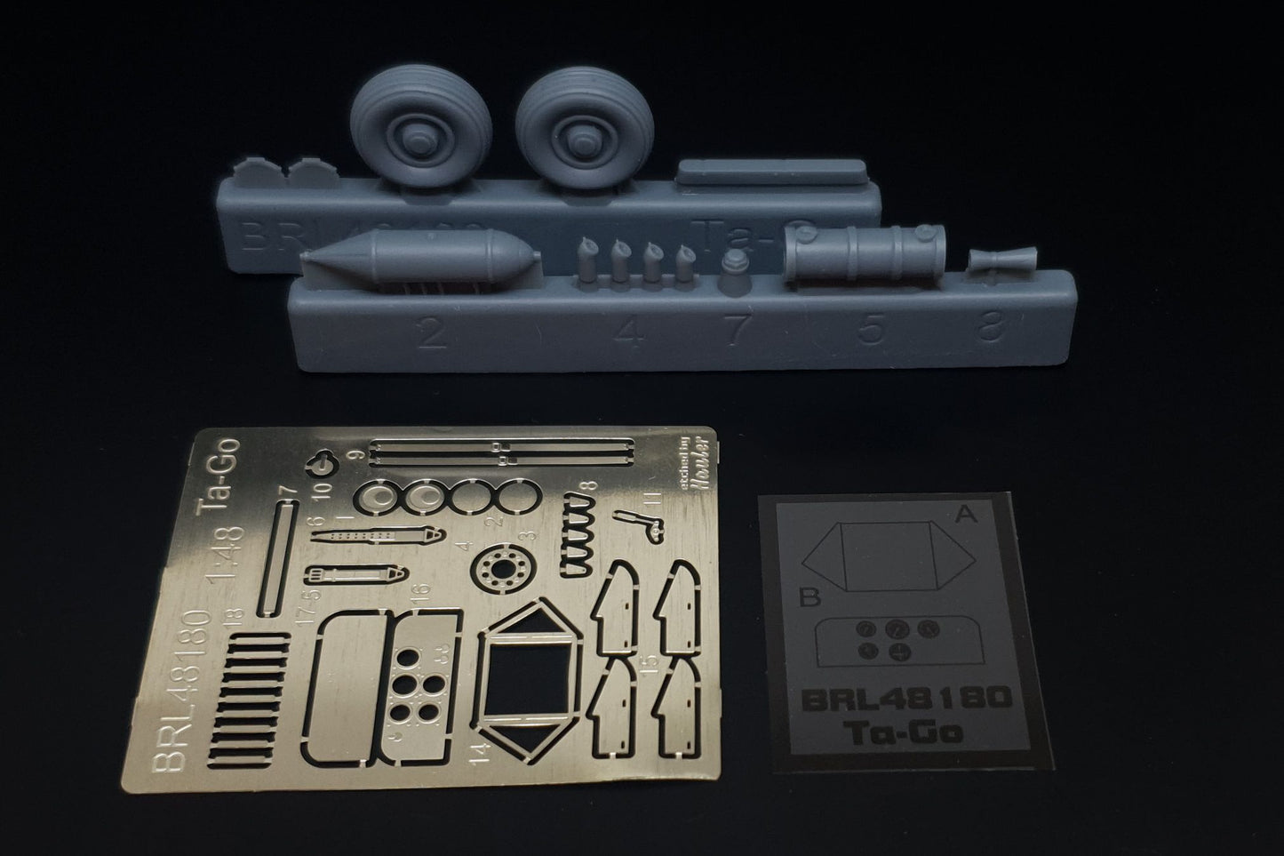 Brengun BRL48180 1:48 Kokusai Ta-Go PE/resin set
