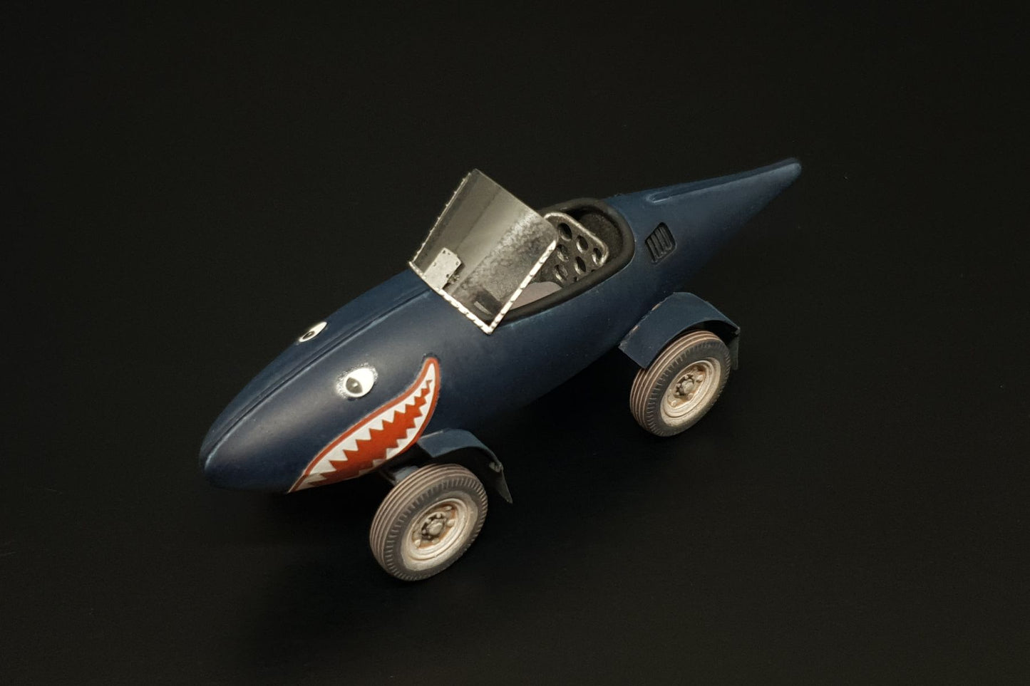 Brengun BRS48018 1:48 U.S. Belly tank car resin kit of WWII U.S. airfield hand made car