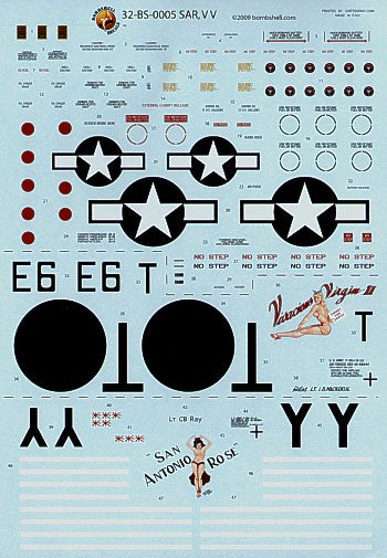 Bombshell 32-BS-005 1:32 Lockheed P-38J Lightning Wicked Women Part 1