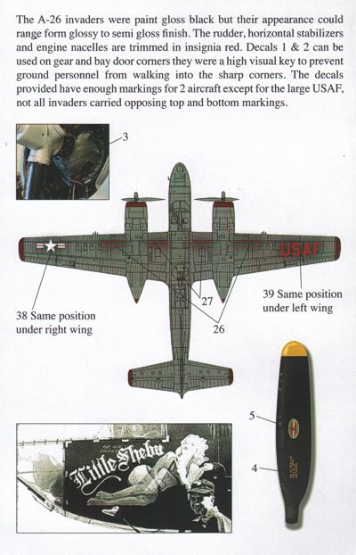 Bombshell 48-BS-015 1:48 Douglas A-26B Invader