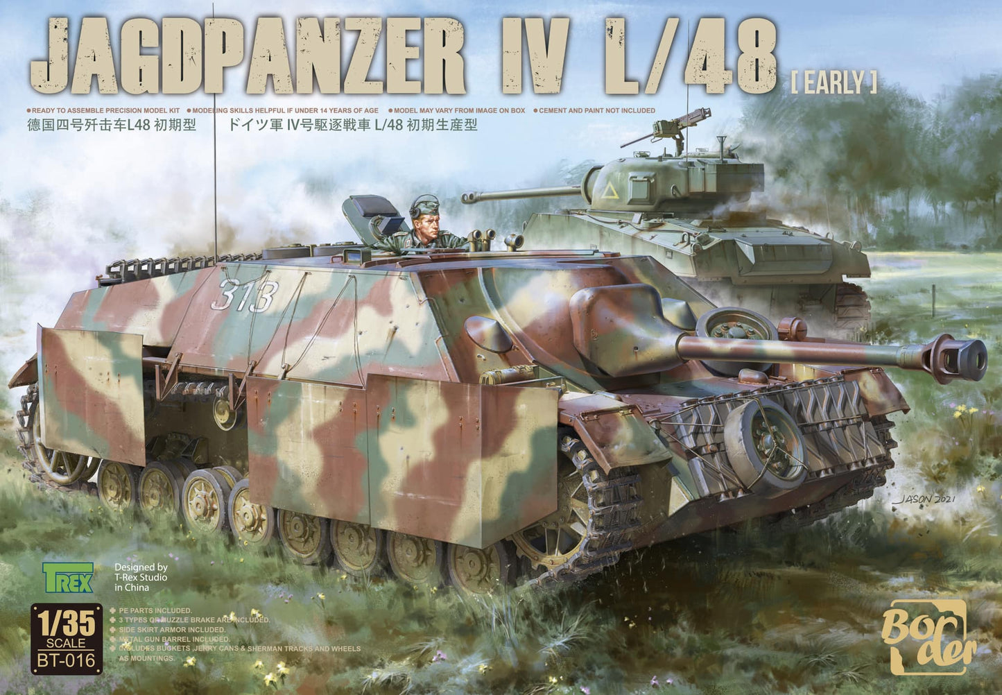 Border Models BT-016 1:35 Jagdpanzer IV L/48 early version