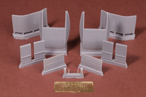 Attittude Aviation BUC-24024 1:24 Supermarine Spitfire / Seafire Radiators