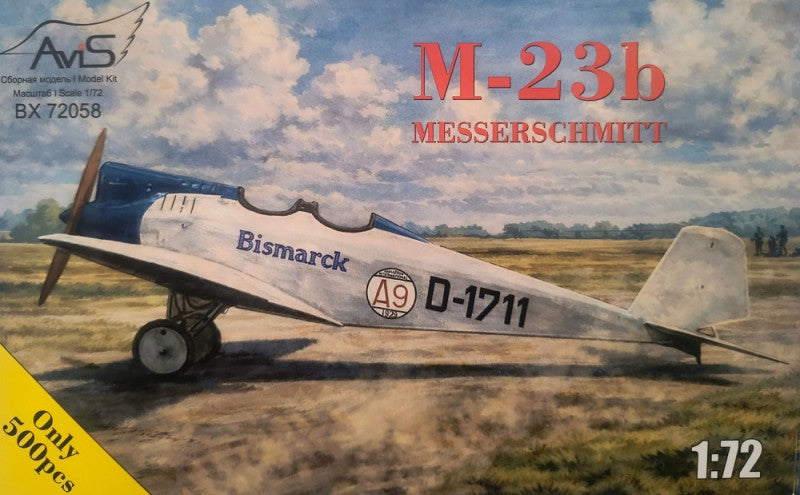 Avis BX72058 1:72 Messerschmitt M.23b