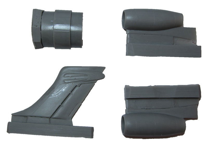 Bra.Z Models BZ4027 1:144 McDonnell-Douglas MD-90 tail, engines and fuselage plug
