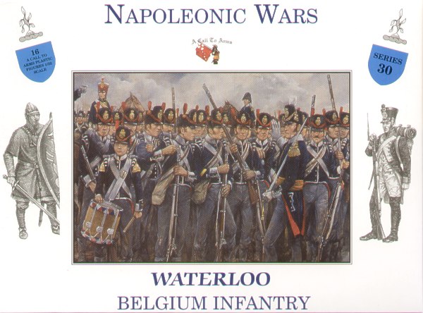 A Call To Arms 3230 1:32 Belgian Infantry Waterloo