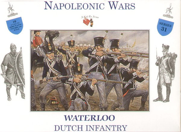 A Call To Arms SERIES 31 1:32 Dutch Infantry Waterloo