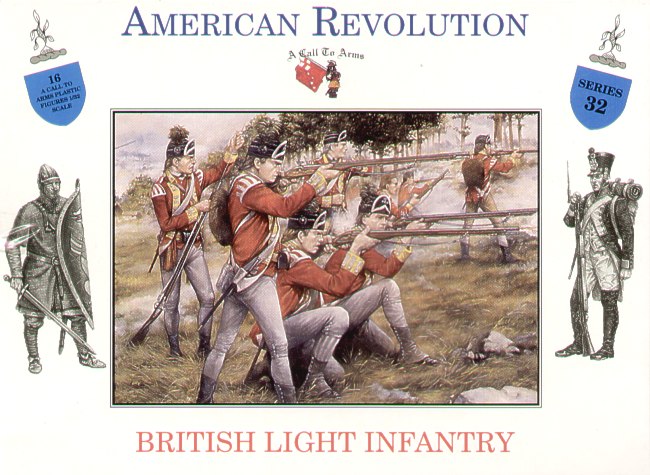A Call To Arms SERIES 32 1:32 British Light Infantry American Revolution