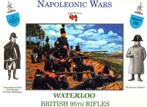 A Call To Arms SERIES 35 1:32 British 95th Rifles Waterloo