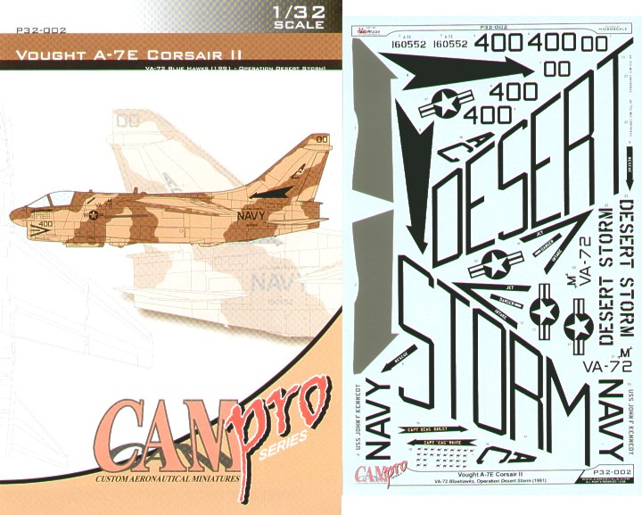 CAM PRO P32-002 1:32 LTV A-7E Corsair