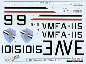 CAM PRO P32-020 1:32 McDonnell F-4B Phantom