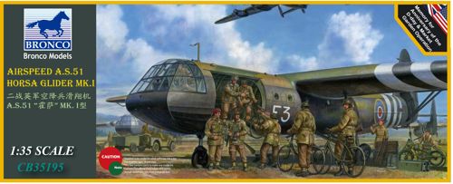 Bronco Models CB35195 1:35 Airspeed A.S.51 Horsa Glider Mk.I