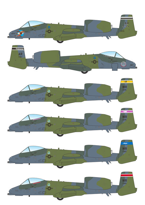 Caracal Models CD48192 1:48 USAF Fairchild A-10A 'Cold War Hogs'