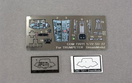Dream Model CDM 72011 1:72 Cockpit PE for Sukhoi Su-27