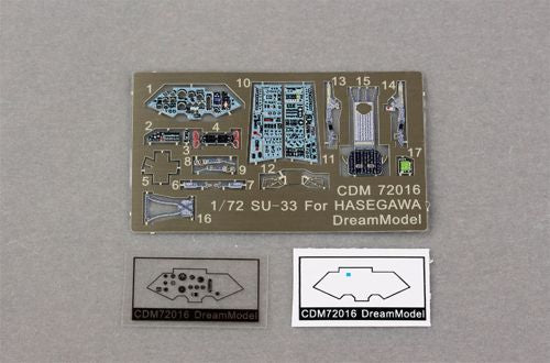 Dream Model CDM 72016 1:72 Cockpit PE for Sukhoi Su-33
