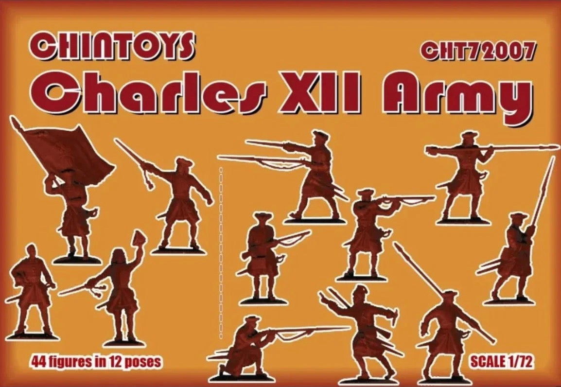 Chintoys CHT72007 1:72 GNW. Charles XII Army. Set 1