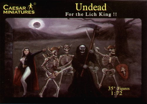 Caesar Miniatures F103 1:72 Undead - For the Lich King
