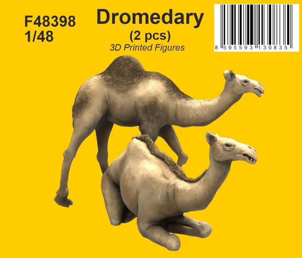 CMK/Czech Master Kits F48398 1:48 Dromedary (2 pcs)
